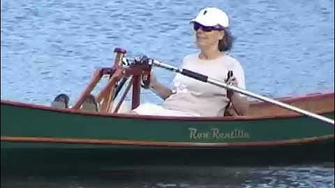 FrontRower forward facing rowing system