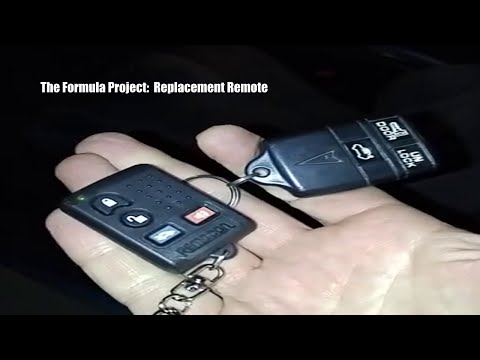 1995 Firebird: Program replacement remote (The Formula Project)