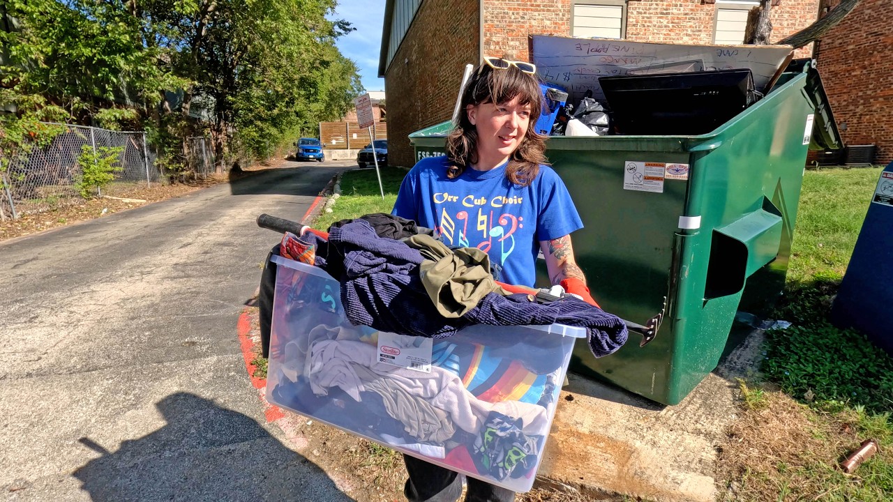 Extra Long Dumpster Dive and Picking Up Trash in KUZU Park!