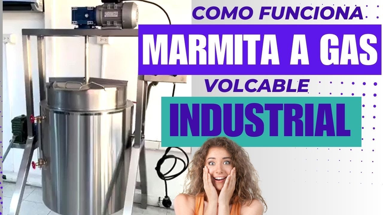 🌟COMO ES UNA MARMITA A GAS INDUSTRIAL / marmita electrica 