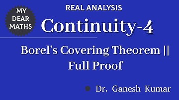 4 - continuity Borel