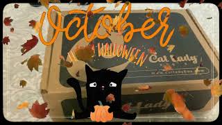 Cat Lady Box October 2023 by DamaskCats 294 views 6 months ago 5 minutes, 45 seconds