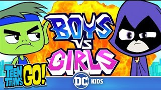 Teen Ans Go En Español Chicos Contra Chicas Dc Kids