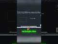 Rectangle Command in AutoCAD | Step by Step Guide