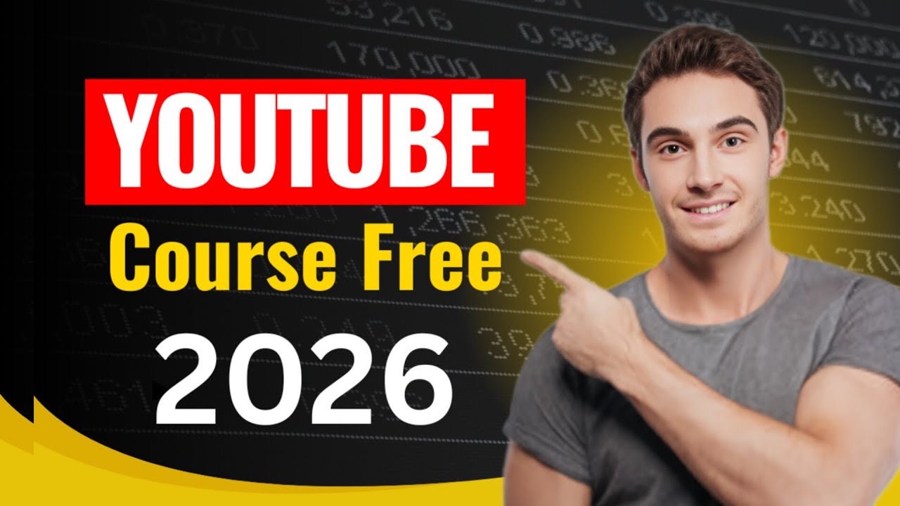 YouTube Channel Course 2026 | Step-by-Step for Everyone - YouTube