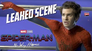 Andrew Garfield Leaked Set Footage From Spider-Man: No Way Home