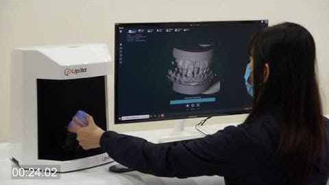 Scanning full archs with UP300e