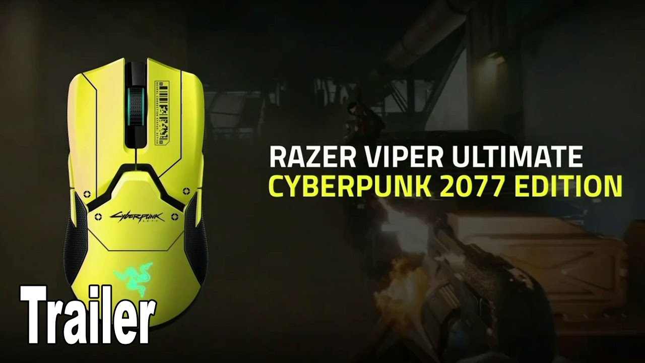 Razer Viper Ultimate Cyberpunk 77 Edition Reveal Trailer Hd 1080p Youtube