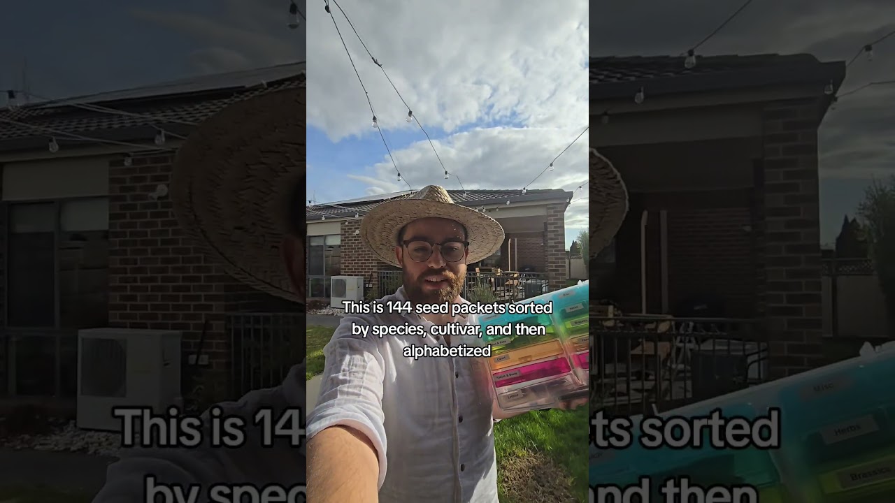 How Experienced Gardeners Store Seed Packets 