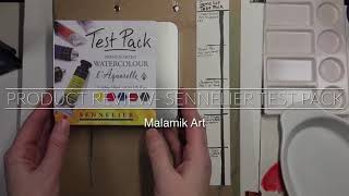Product Review- Sennelier Test Pack