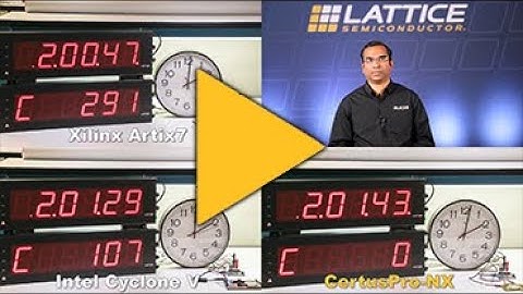 Lattice CertusPro-NX SER Demo
