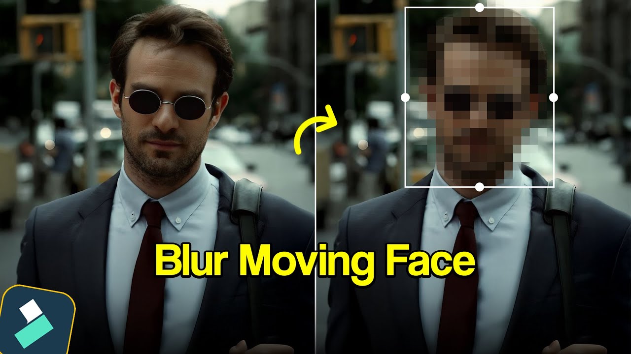 How to Blur a Moving Face in Video with Mosaic (Filmora Tutorial)