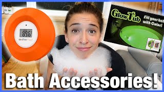 Testing Bath Accessories for Adults!