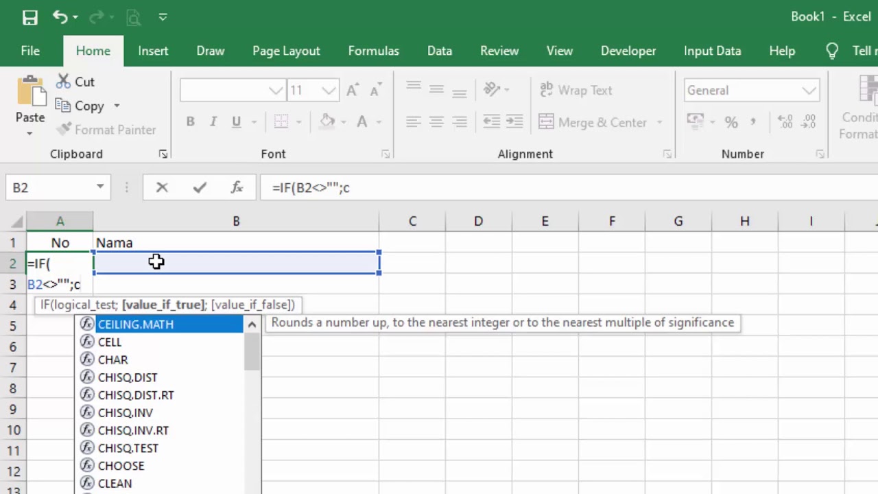 Famous Cara Buat Ceklis Otomatis Di Excel References » Blog Ihsanpedia