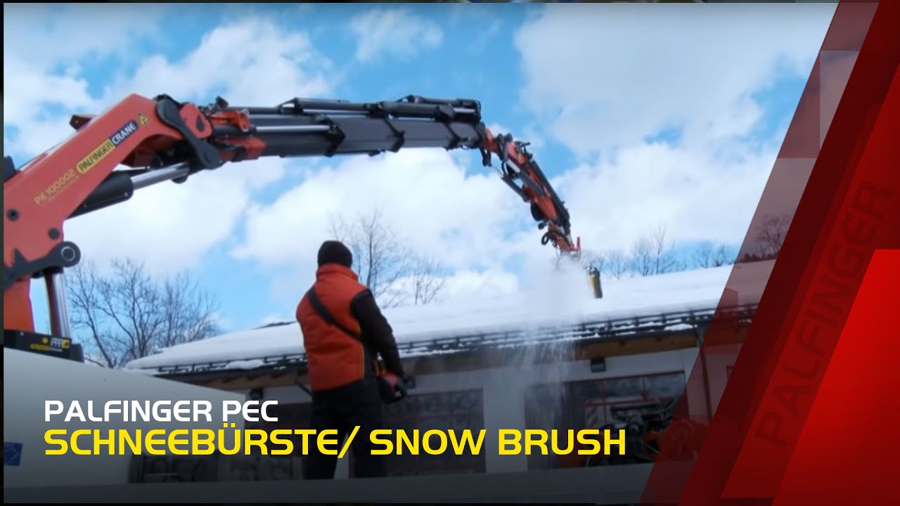 PALFINGER PEC - Schneebürste / Snow brush 