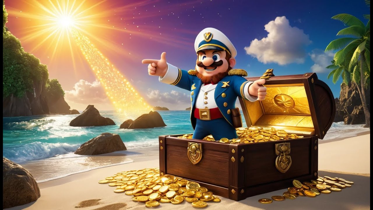 Captain Row Treasure Island | Pirate Song for Kids | Sail to Treasure Island with Captain Row