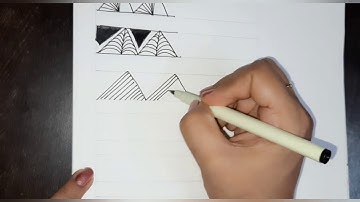 Basic designs of mandala art part 3 II Simple and easy mandala art tutorial for beginners II