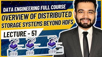 Distributed Storage Systems BEYOND HDFS | Data Engineer Full Course | Lecture 51