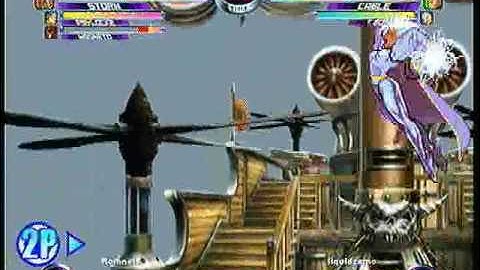 MvC2 Online (360): Brett (MSP) vs Liquidzamo (Jill/Cab/Tron) 1 .:2.16.10:.