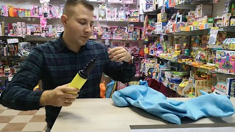 Как быстро накачать резинового прыгуна?