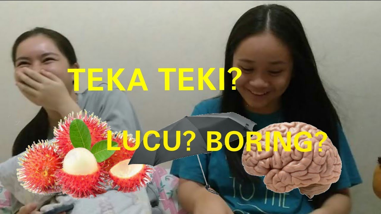 Teka Teki Lucu Bahasa Iban Youtube