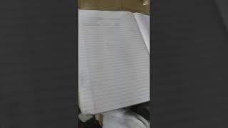 Backward slanting line