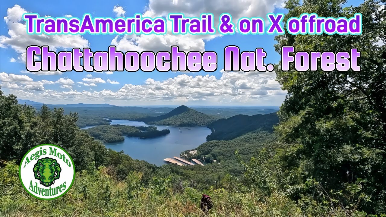 Трансамериканская тропа (TAT), внедорожный маршрут X и маршрут приключений Южной Каролины (SCAR) ...