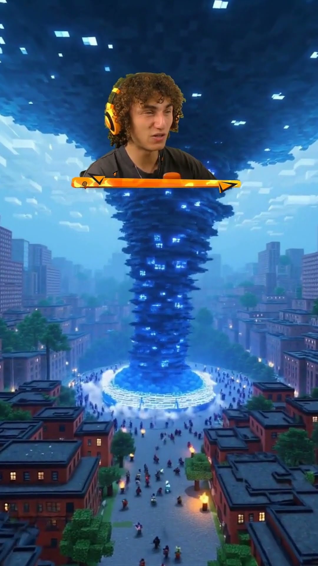 TORNADO vs Minecraft VILLAGERS!