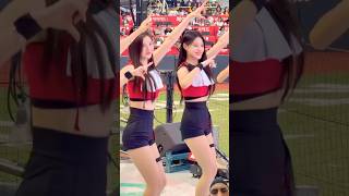 CLAP SNAP | CHEERLEADER | KIM HAERI &amp; LEE YEBIN #아웃송 #김해리 #치어리더 #fancam #japan #shortsfeed #shorts