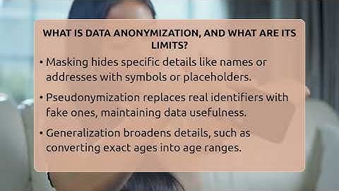 What Is Data Anonymization, And What Are Its Limits? - Everyday-Networking