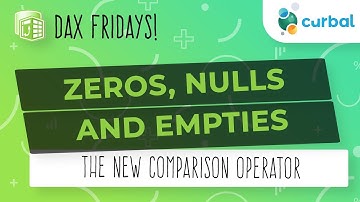 DAX Fridays! #130: BLANK, ISBLANK