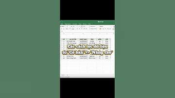 Bí Quyết Lọc Nhanh Dữ Liệu Excel Với AutoFilter #excel  #filter  #locdulieu  #exceltips  #hocexcel