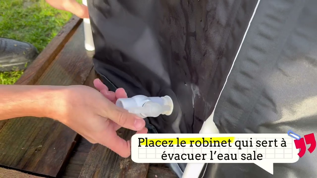 Explication montage du bain glacé ISZEN rapide.