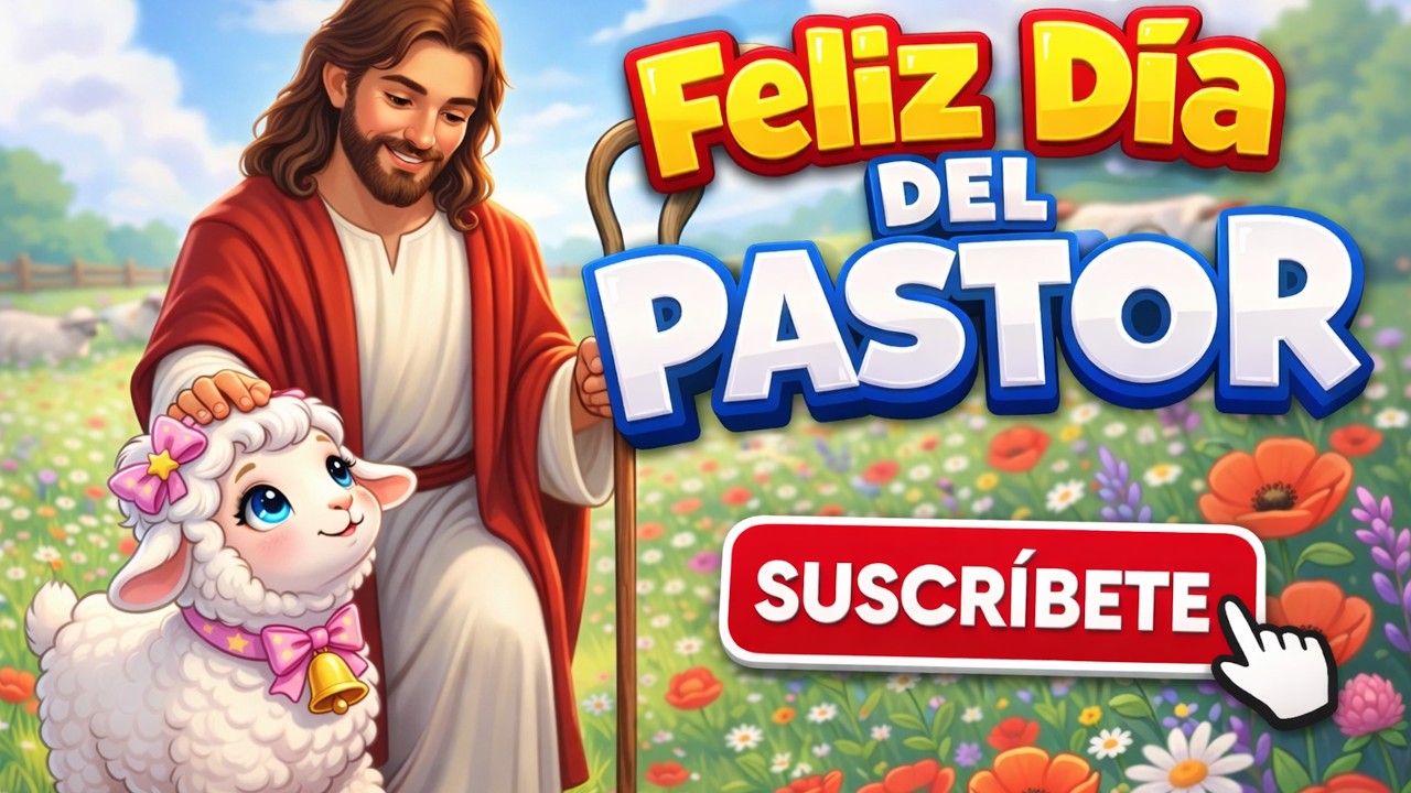 FELIZ DÍA DEL PASTOR - Ovejita LUMI CANTA, FELIZ DÍA DEL PASTOR