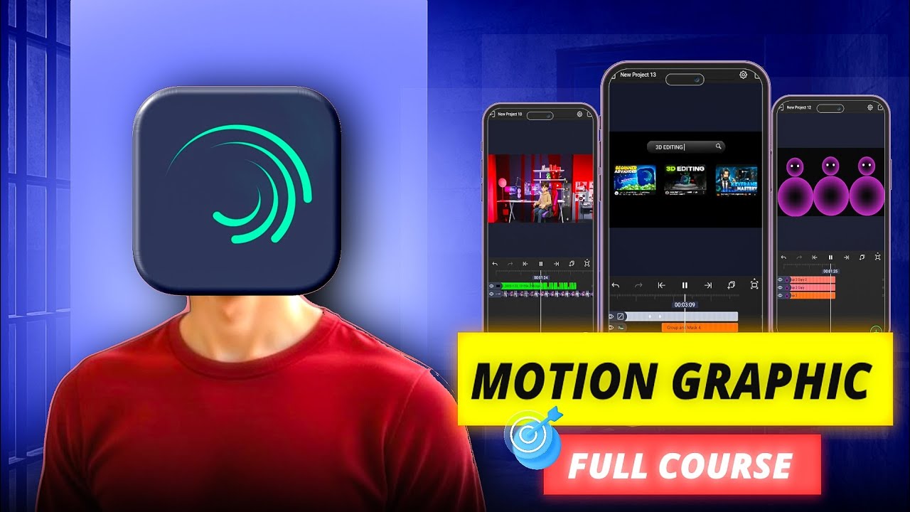 Motion Graphics Full Course Part 01 🔥| tutorial on Mobile📱 - YouTube