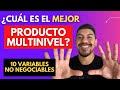 ¿CUÁL ES EL MEJOR PRODUCTO PARA MULTINIVEL? ¡MIS 10 VARIABLES CLAVE! Omar Garrido #redesdemercadeo