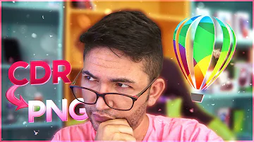 Como Abrir arquivo PNG no CorelDRAW?