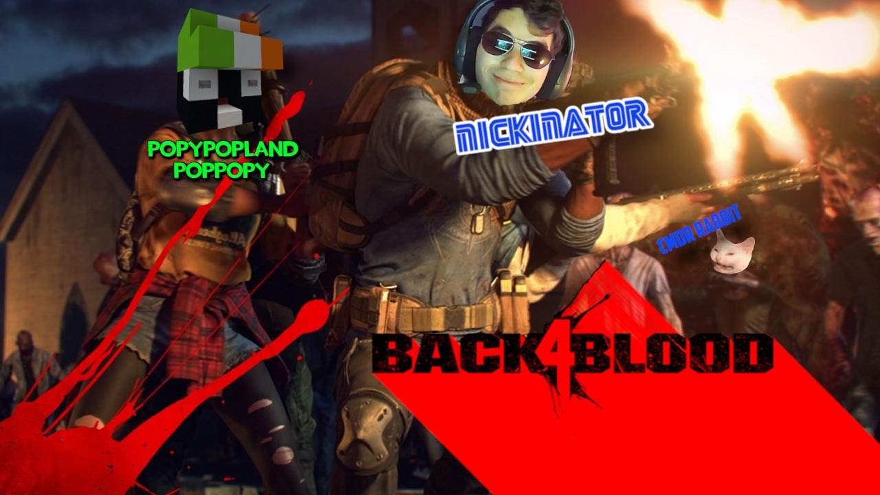 Streaming the Back 4 Blood alpha with friends