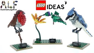 Lykkelig Vandret Lappe LEGO Ideas Birds - LEGO 21301 Speed Build - YouTube