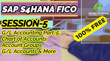 SAP FICO | FI G/L Master Data | SAP FICO Training | SAP FICO Tutorial For Beginners | FICO Course