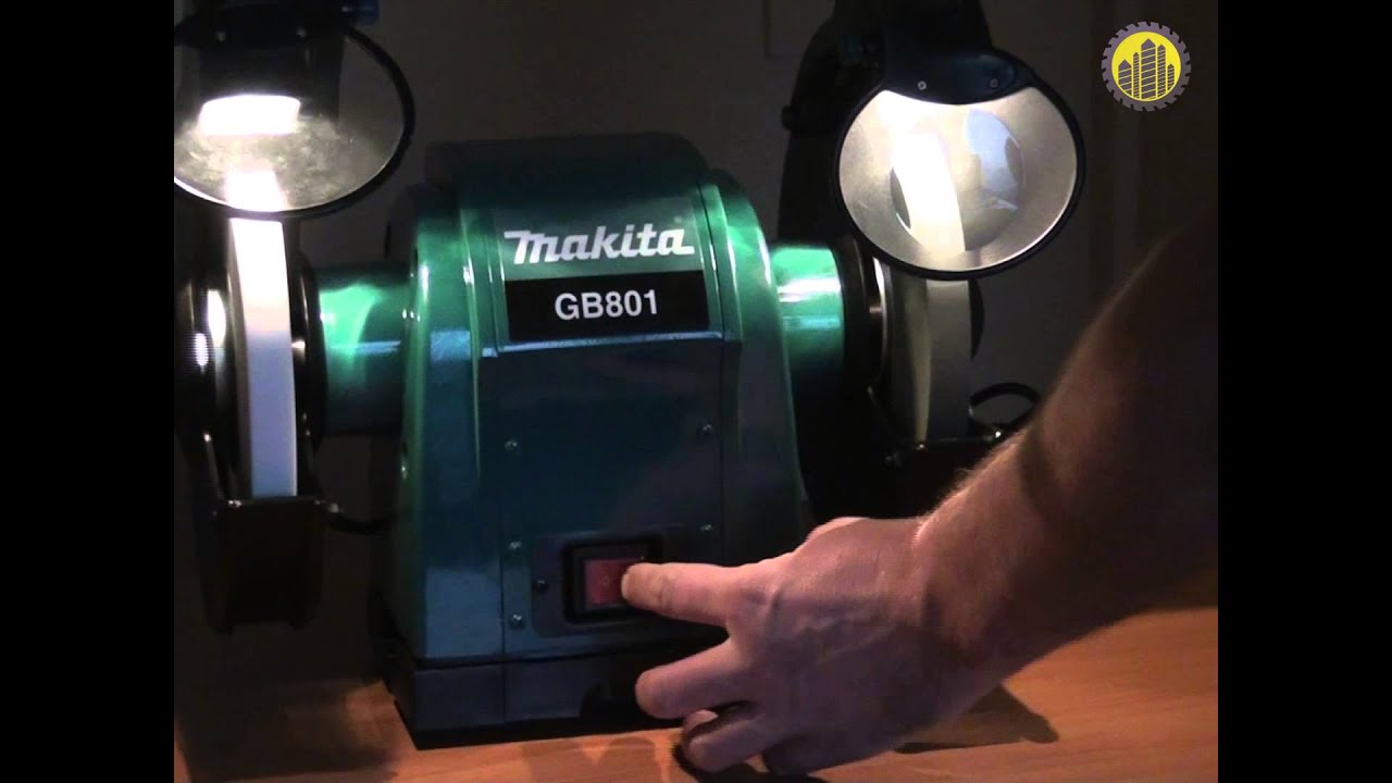 Точильный станок Makita GB801 YouTube