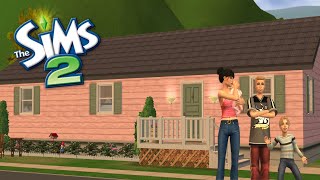 I Gave Brandi Broke The 90's Inspired Trailer Of Her DREAMS | The Sims 2 Speed Build