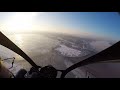 Dynali H3 ultralight helicopter - winter flying