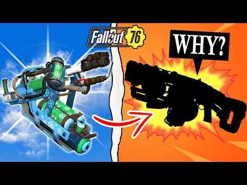 Top 10 Legendary Weapons Bethesda REMOVED FROM FALLOUT 76! (Rare Fallout 76 Weapons)