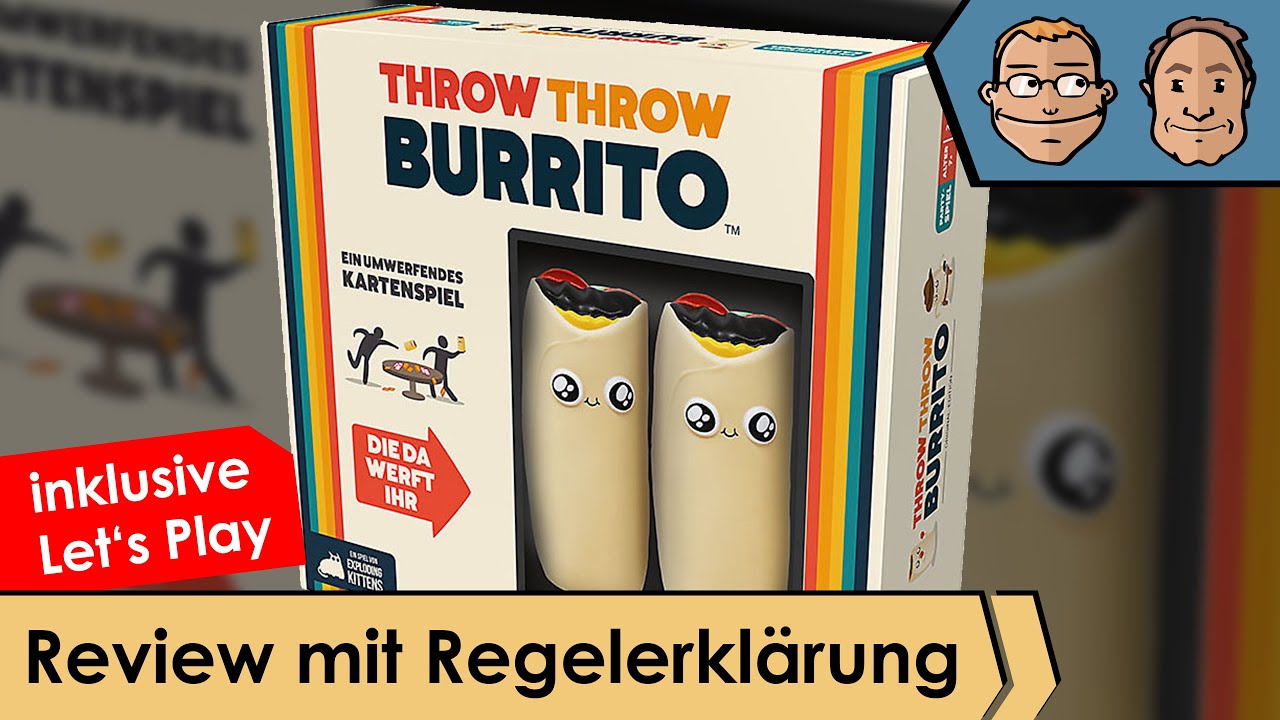Throw Throw Burrito – Brettspiel – Review und Regelerklärung - YouTube