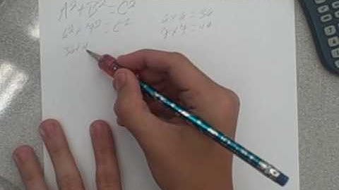 Pythagorean Theorem with cake