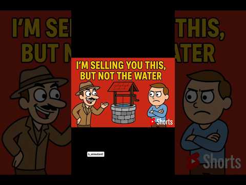 He Sold The Well But Charged Extra For The Water Shorts Funny Animation LogicFail