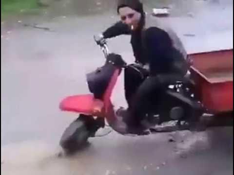 Мотороллер прикол