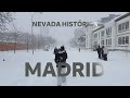 Nevada histórica en Madrid - Temporal Filomena - Colapso por la Nevada - 9 de Enero 2021