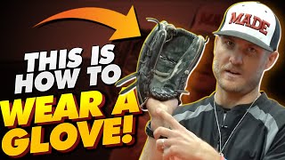 How To Wear Your Baseball Glove (THE RIGHT WAY!)